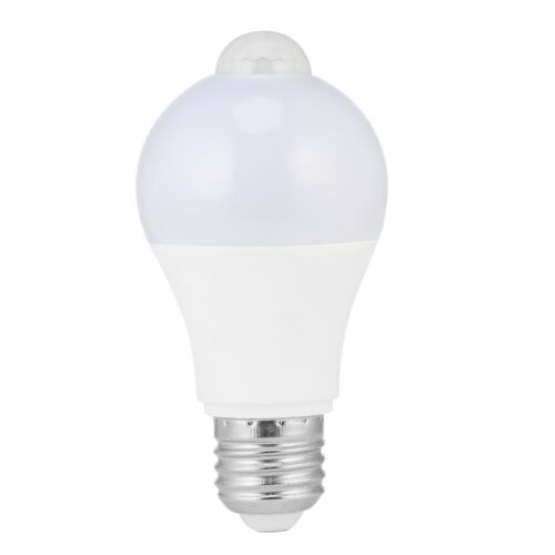 1/4x E27 LED Glühbirne Birne mit Bewegungssensor Bewegungsmelder PIR Licht NEW - Bild 13 von 14