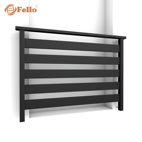Classic 5 Acier Inoxydable Aluminium French français balcon fenêtre balustrade