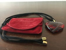 Baccarat Collier Rotes Herz Aus Kristall Von Baccarat