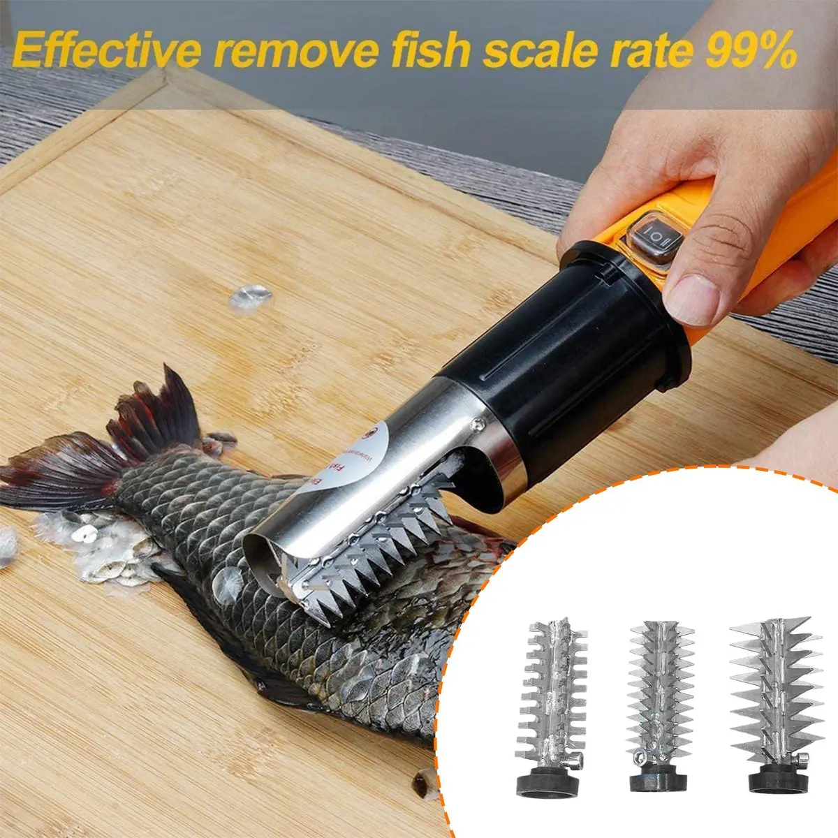 Fish Scale Remover Accessories Electric Scaler Remove Cutter Too