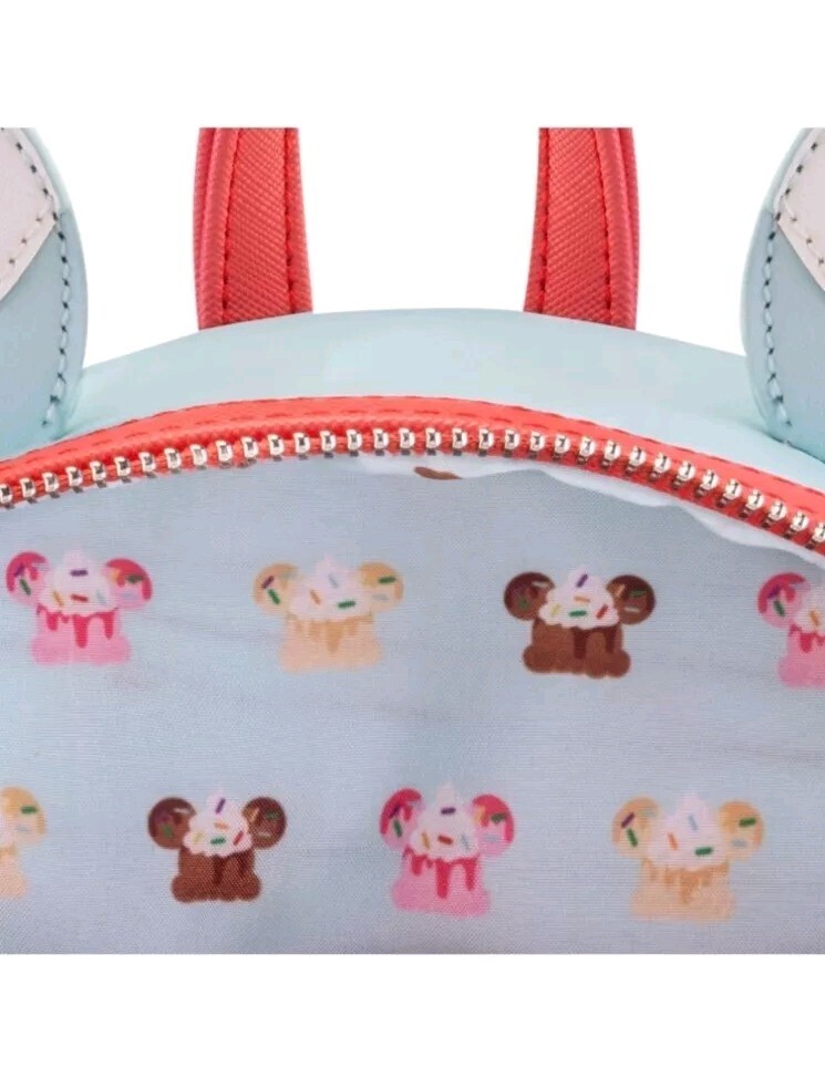 Disney Minnie Mouse Banana Split Ice Cream Shake Loungefly  display picture 1
