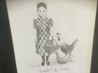 P. Buckley Moss“The Collector”Egg &Chick/RoostLitho Signed Open Ed. 11”x 8.5”Vgc