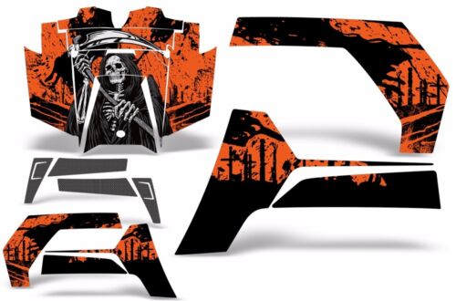 Kit de calcomanías de gráficos UTV para Polaris RZR 800 800S 2011-2014 REAP O - Imagen 2 de 3