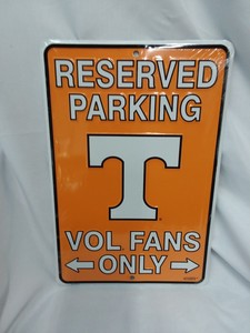 Tennessee State Reserved Handicap Parking Sign 8x12 inch
