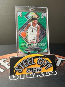 Cameron Thomas (Green Wave Emergent RC) #4 - 2021/2022 Panini Prizm Basketball
