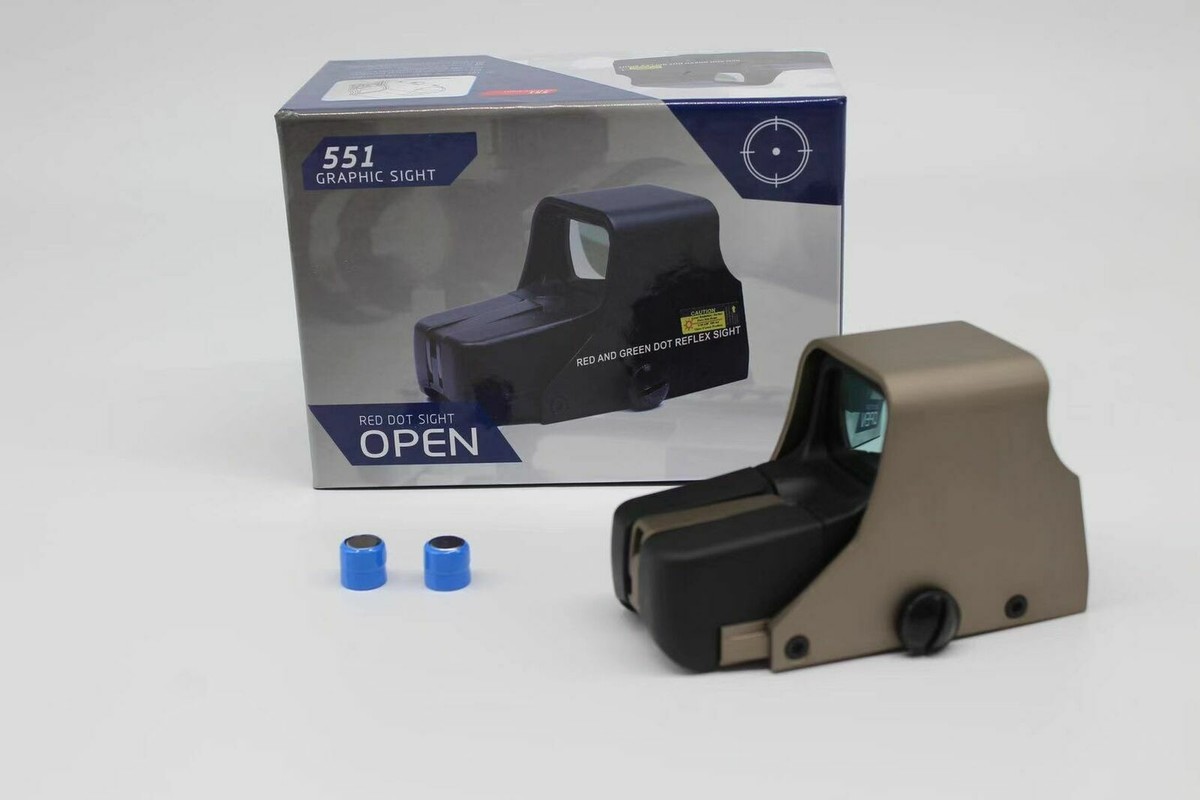 ANS Tactical Holographic Red & Green Dot Sight Scope 551 552