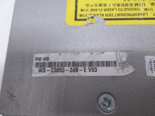 Cisco Catalyst 3850 Switch WS-C3850-24S-E V03 w/ 2 x Power Supplies - Photo 12/17