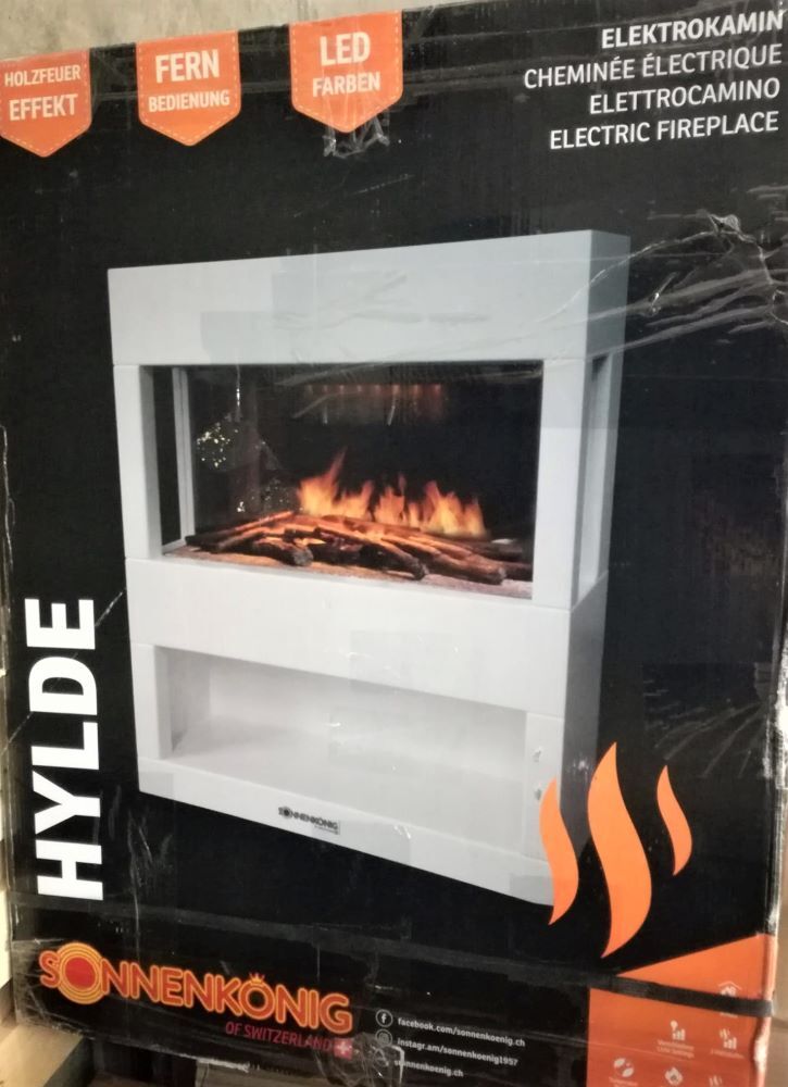 Sonnenkönig Chimenea Eléctrica Hylde 2000W
