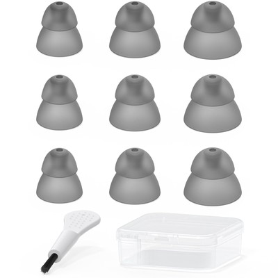 Resound Compatible Hearing Aid Domes Smoky Power Dome Ear Tips Replacement
