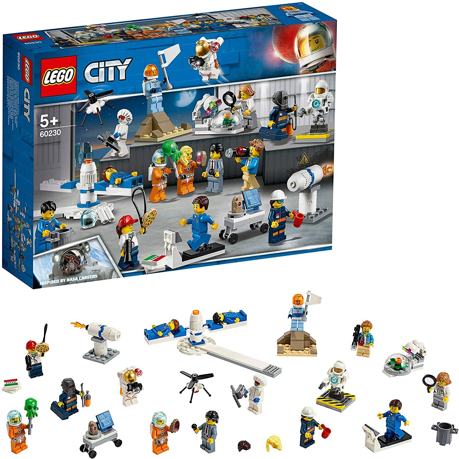 LEGO City 60230 Jeu de construction Espace et Recherche Spatiale pour ENFANT créatif