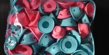 109PCS Hair Curlers Rollers Heatless Silicone