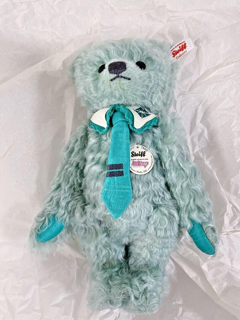 Steiff Hatsune Miku Collaboration Teddy Bear Plush Limited Steiff Hatsune Miku Collaboration Teddy Bear Plush Limited