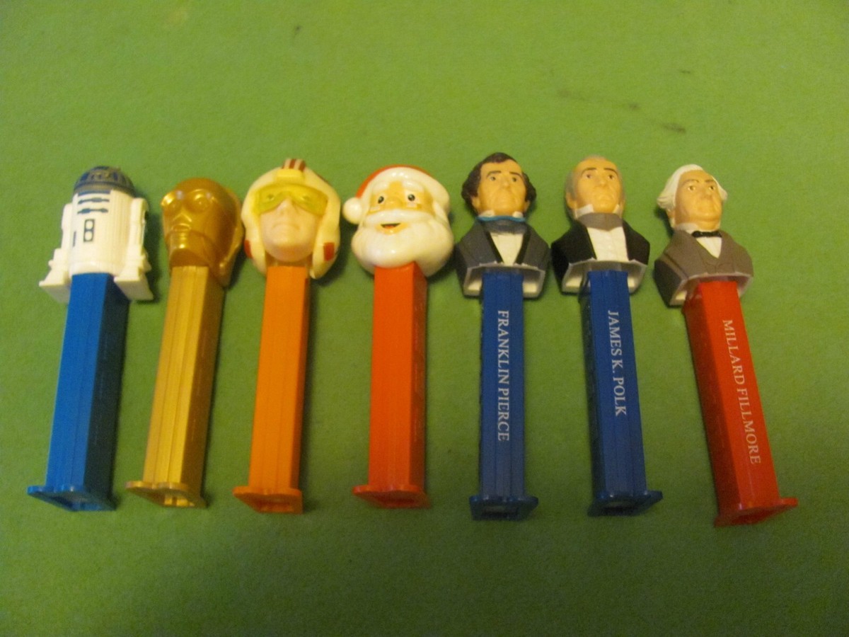 Lot of 6 Vintage Pez Dispensers. | eBay