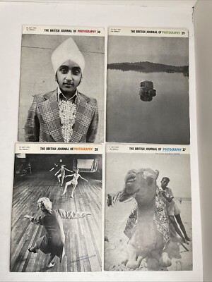 VTG 4 Issues BRITISH JOURNAL OF PHOTOGRAPHY #27-30 JULY 1974