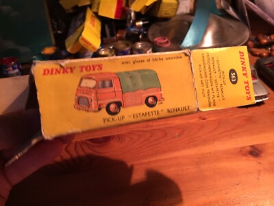 DINKY ESTAFETTE RENAULT PICK-UP BACHE EN BOITE REF 563 D'ORIGINE SCALE 1/43