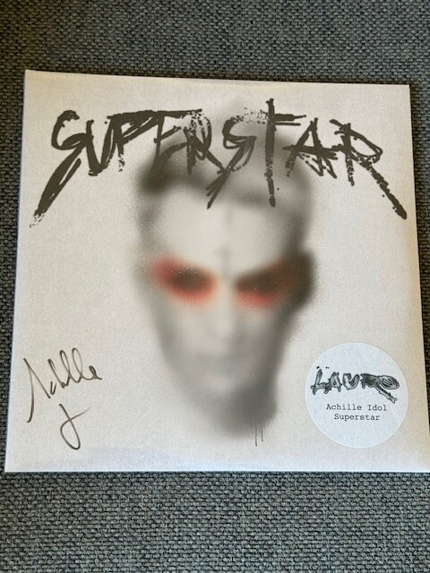 Achille Lauro Superstar Edizione numerata Autografata n. 482  SIGILLATO