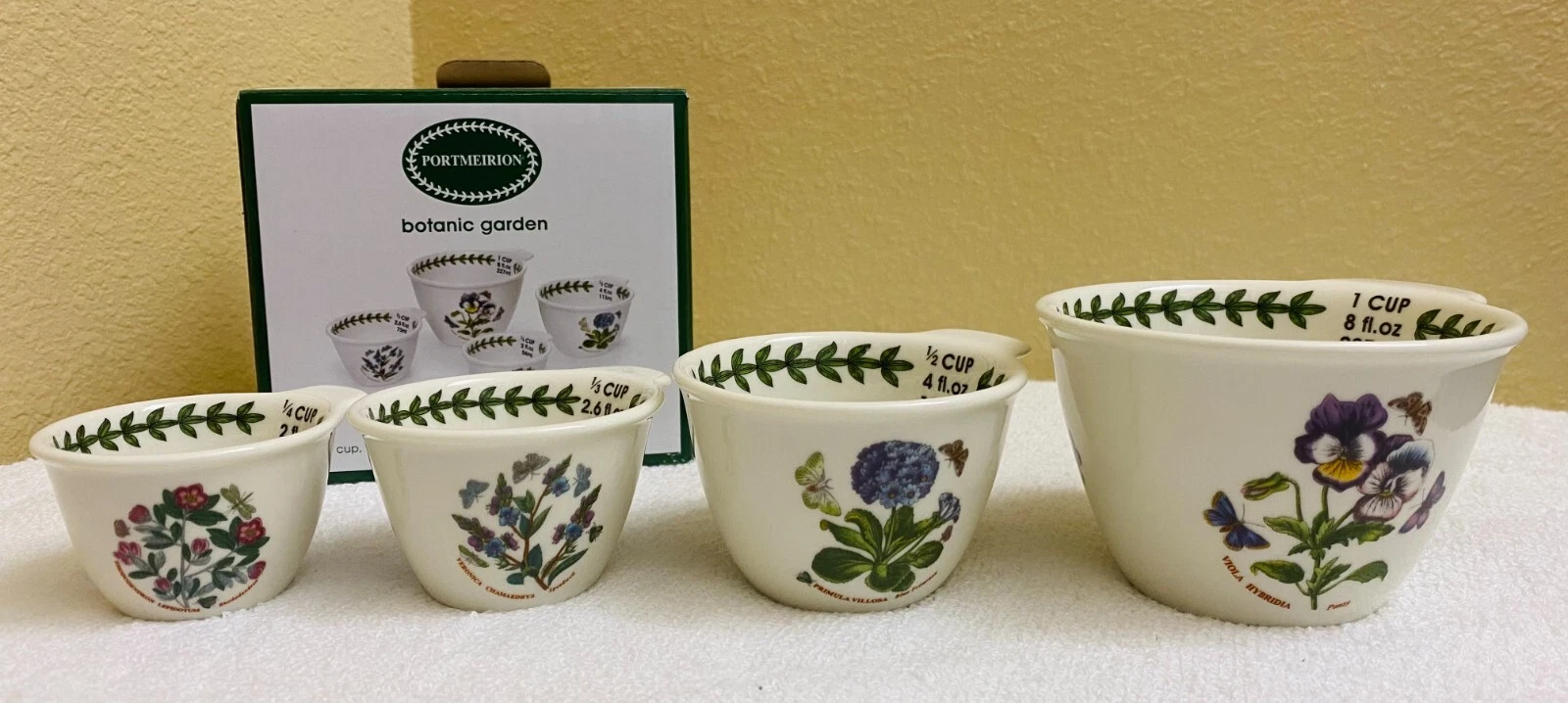 Portmeirion Botanic Garden Measuring Cups, Set of 4
Opens in a new window or tab