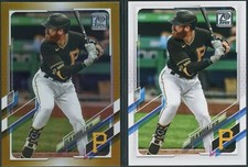 2021 Topps Series 1 Colin Moran #114 Gold Foil Parallel & Base PAIR