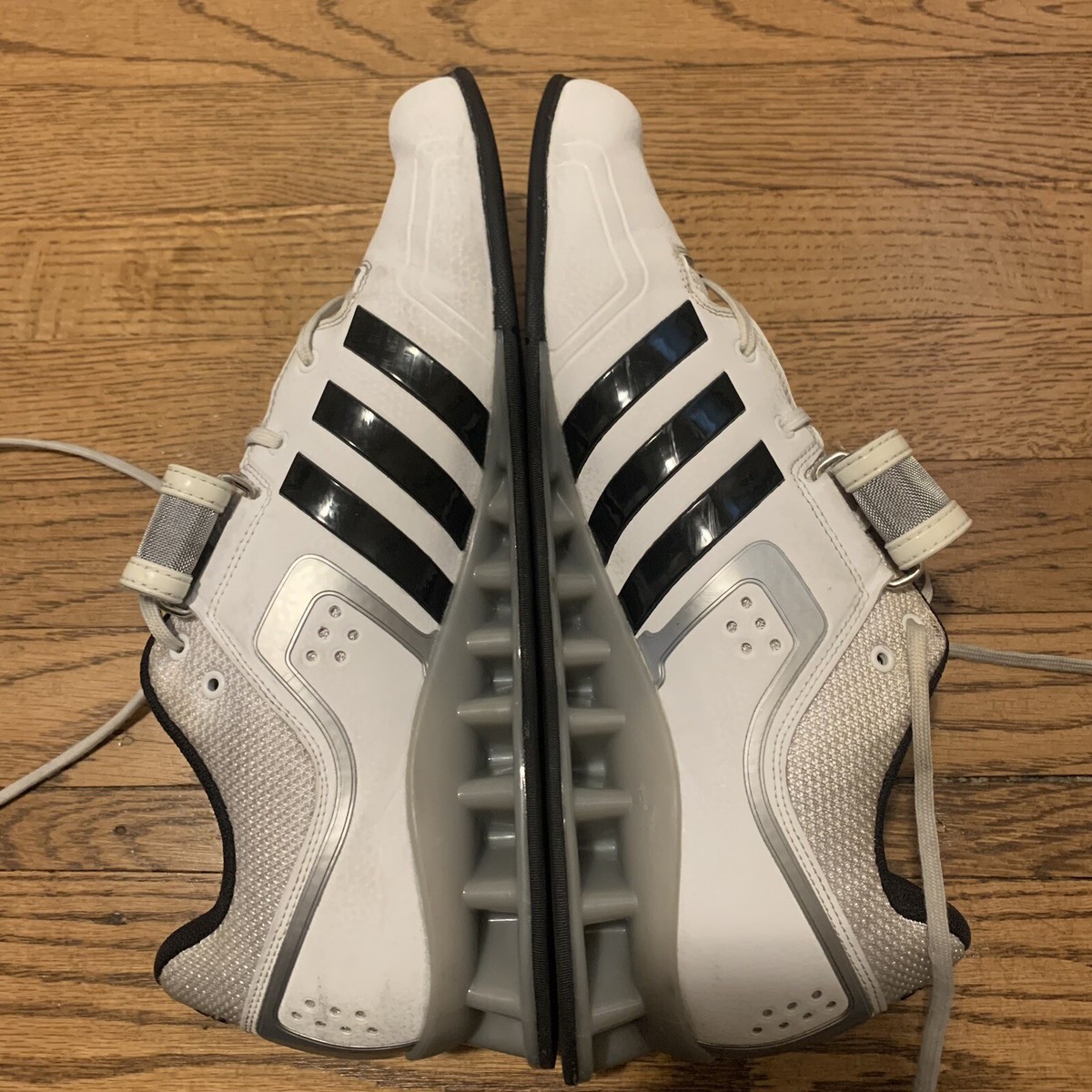 Adidas AdiPower Weightlifting White M25733 Mens Size 12 | eBay display picture 1