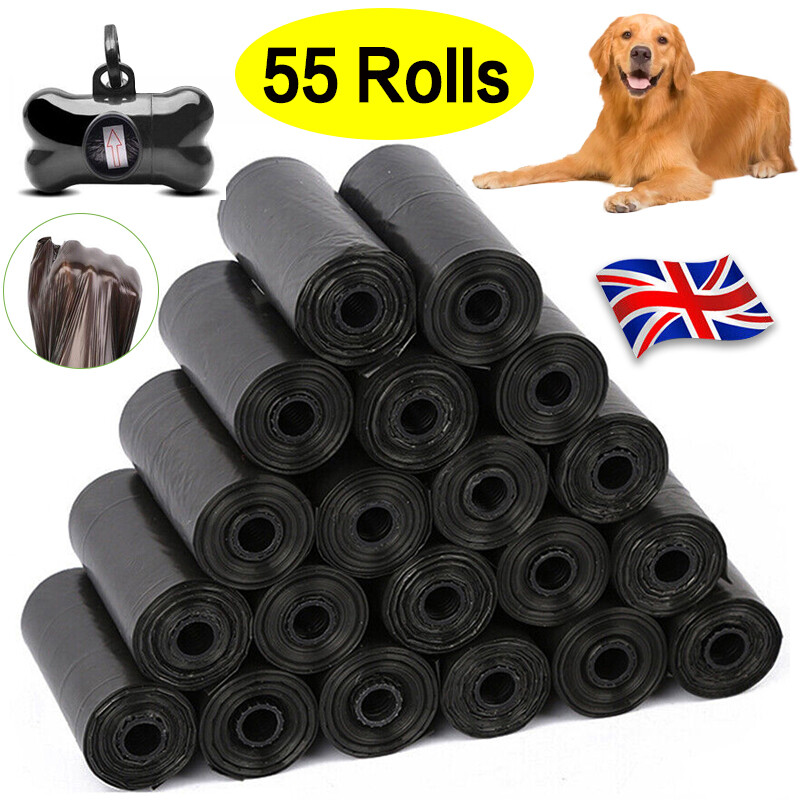 1100x Dog Poop Bags Biodegradable Pet Cat Dog Poop Waste Bags with