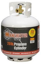 Manchester Tank 10504 20 Lb DOT Propane LP Cylinder Tank with OPD Valve