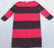 GAP half sleeve striped knit Rugby dress size S
