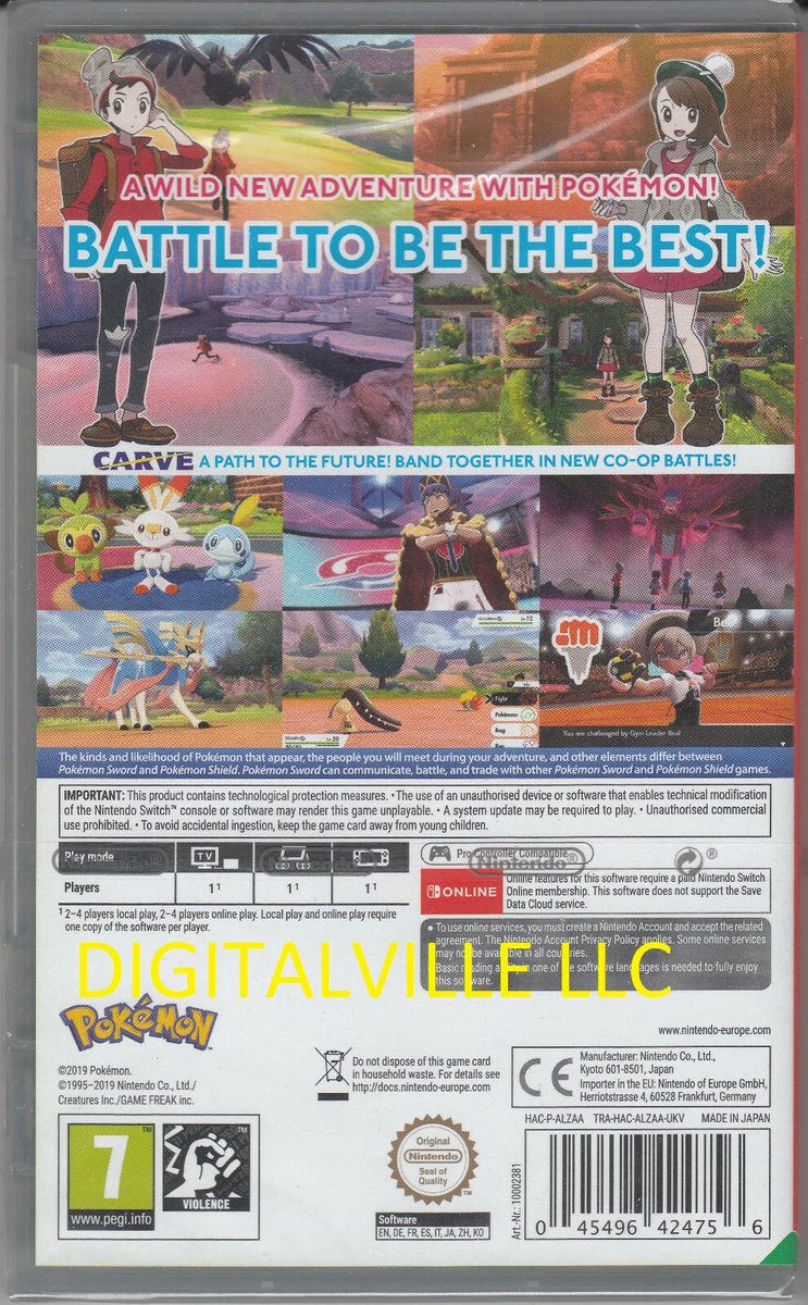 Pokemon Brilliant Diamond Nintendo Switch Factory Sealed Brand New