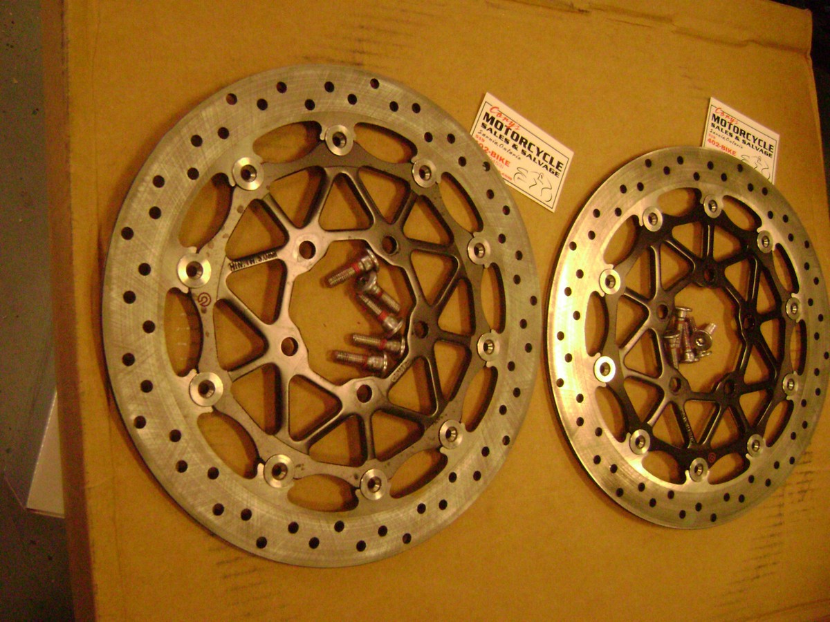 17-23 ZX14R FRONT ROTORS ZX-14R RIGHT LEFT NEW OEM BREMBO