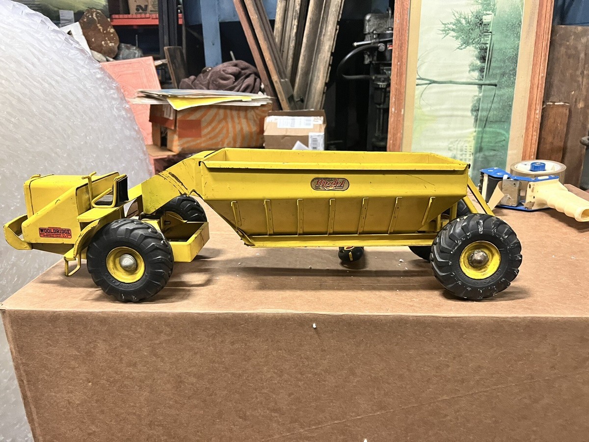 Vintage 1948 Doepke Model Pressed Steel Wooldridge Bottom Dump
