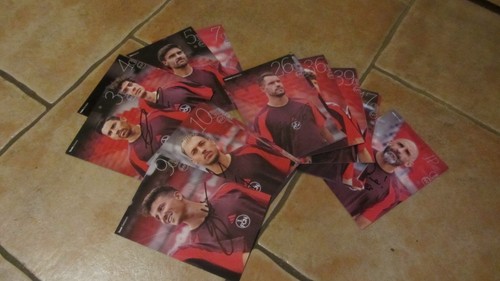 1.FC Nürnberg handsignierter Autogrammkartensatz 25/26 2025/26