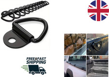 10Pcs Heavy Duty D-Ring Tie Down Anchor Points Fixing Hooks Trailer Van UK