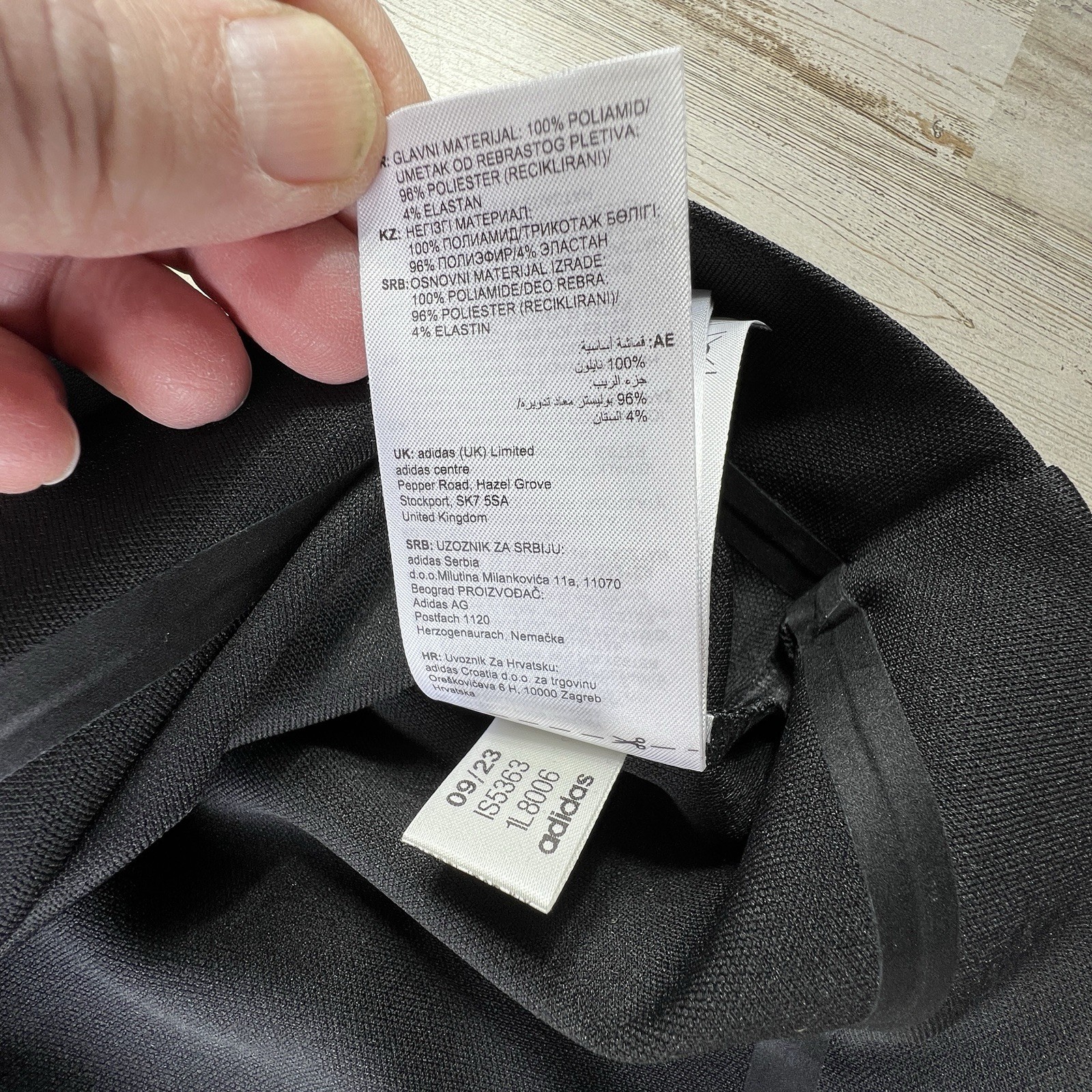 Fear of God x Adidas Black Athletics Goalie Jersey TShirt 2XS thumbnail 17