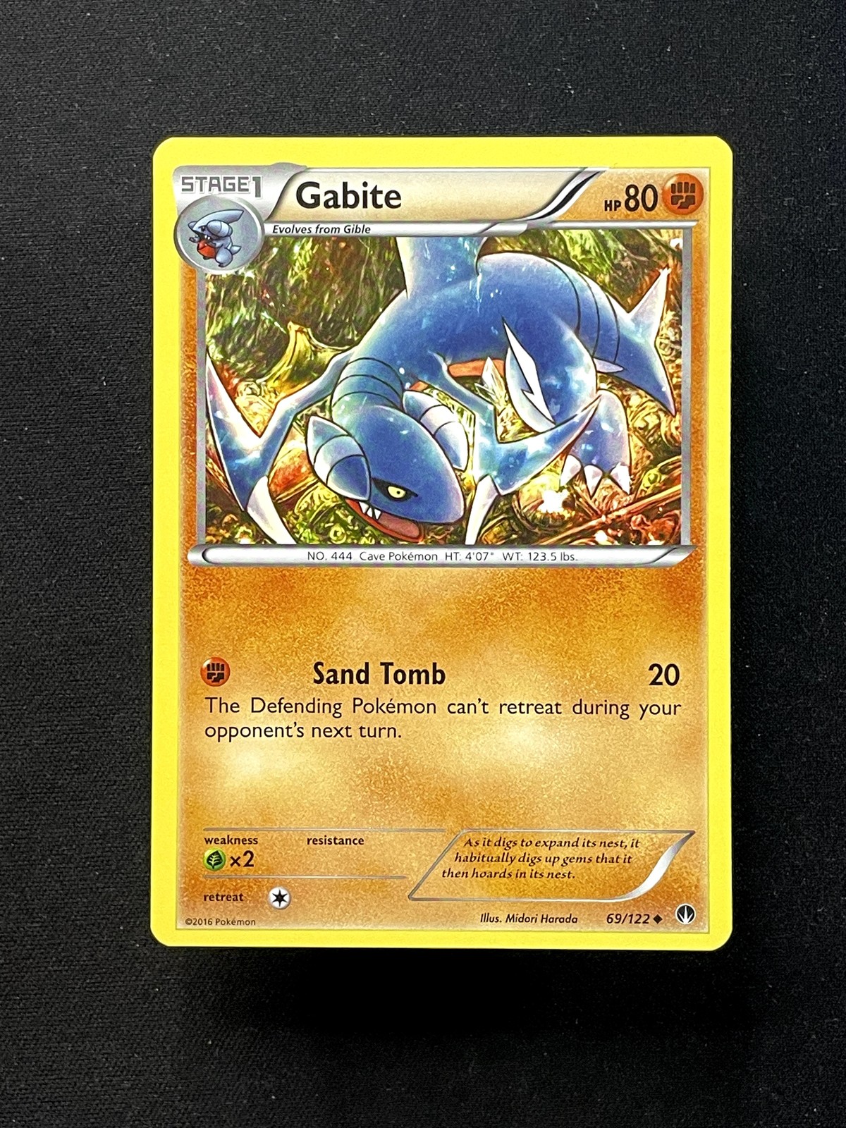 Gabite Uncommon XY - BREAKpoint 69/122 NM Normal
