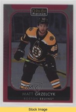 2021-22 O-Pee-Chee Platinum Matte Pink Matt Grzelcyk #159 READ 0ev