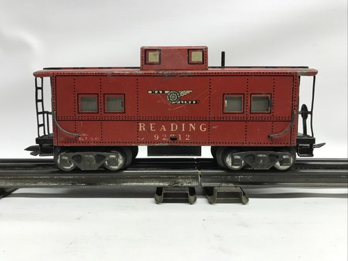 Centro de lectura vintage Marx Mar-Lines hojalata calibre O/027 #92812 cúpula caboose | Zustand: Used
