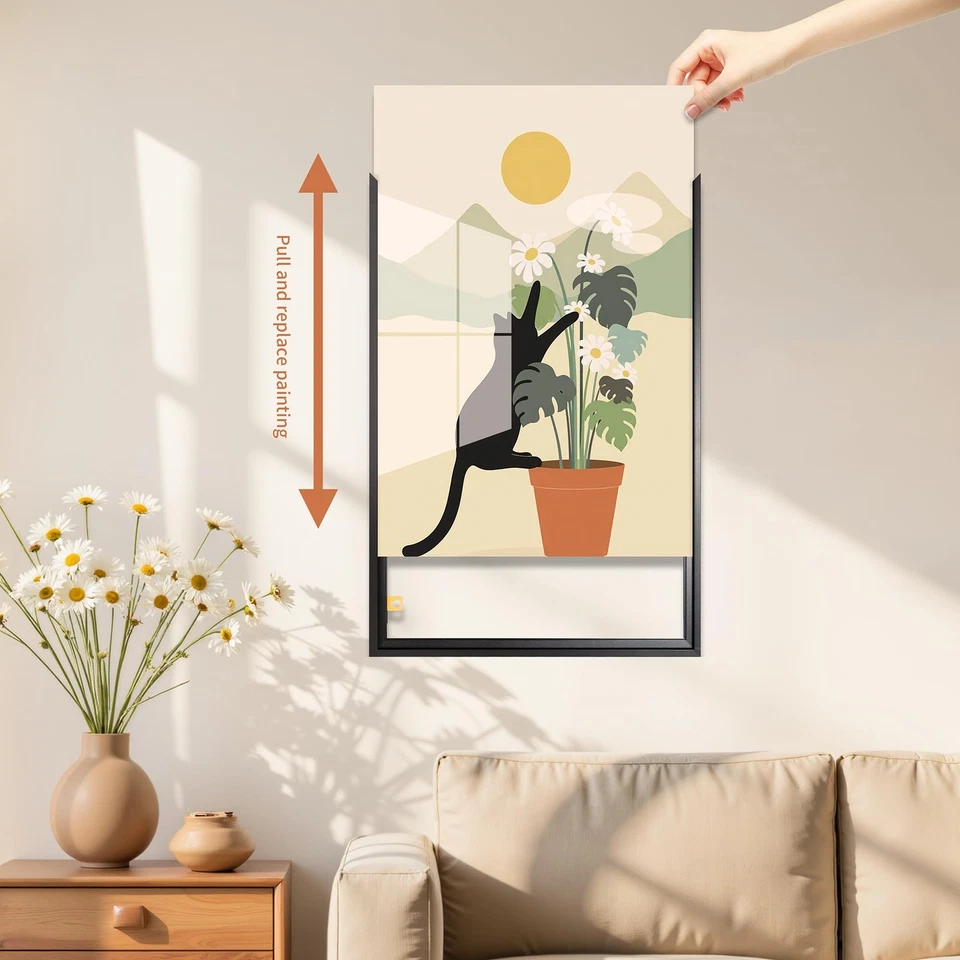 30x40 Poster Frame | 30x40 In, Black, Set of 2 | Front-Loading Snap Frame | C... - Image 3 of 4