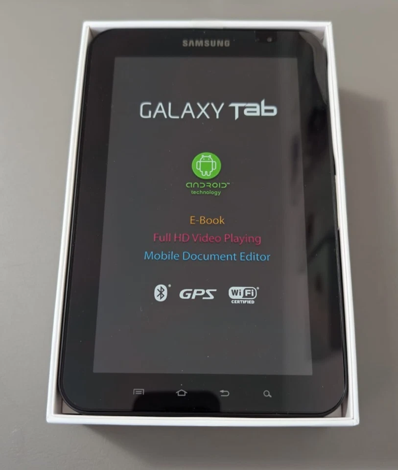 Samsung Galaxy Tab GT-P1000 16GB Weiß Unbenutzt! mit OVP - Bild 2 von 4