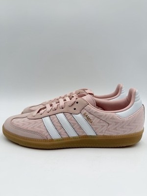 Adidas Women's Samba OG Size 7.5 Sandy Pink White Gold |IH3977|