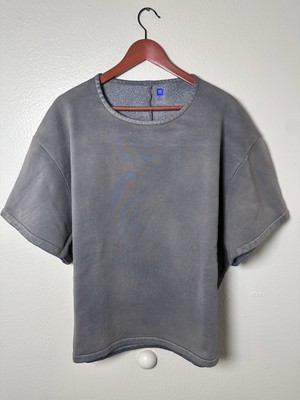 Yeezy Gap Fleece Yoke Tee Grey UNRELEASED YZY Size Medium BRAND NEW