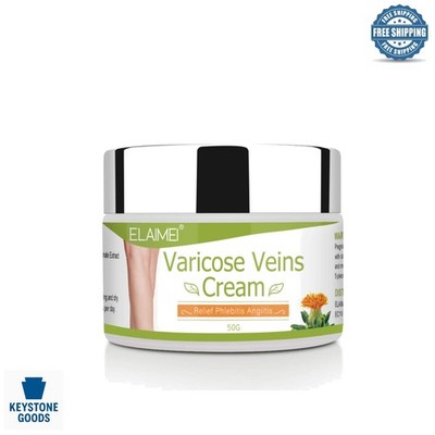 Natural Varicose Vein Support Cream for Legs - Reduces Spider Veins & Heaviness