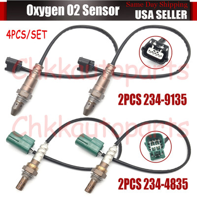 Oxygen O2 Sensor Set 234-9135 234-4835 For Nissan Armada Titan 5.6L 2014 2015