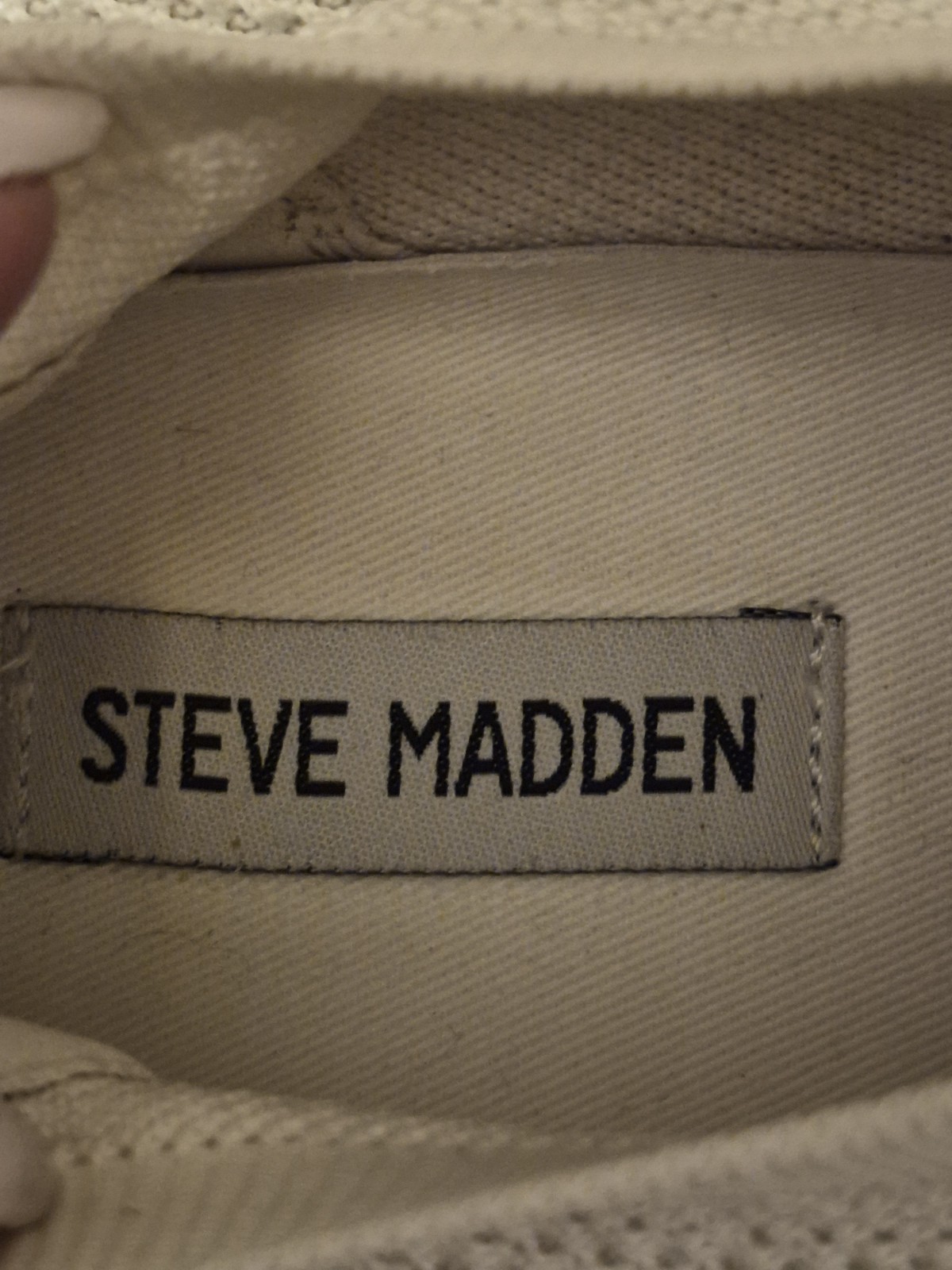 Steve Madden White Knit Slip On Trainers Rainbow Pride Chunky Sneakers Womens image 3