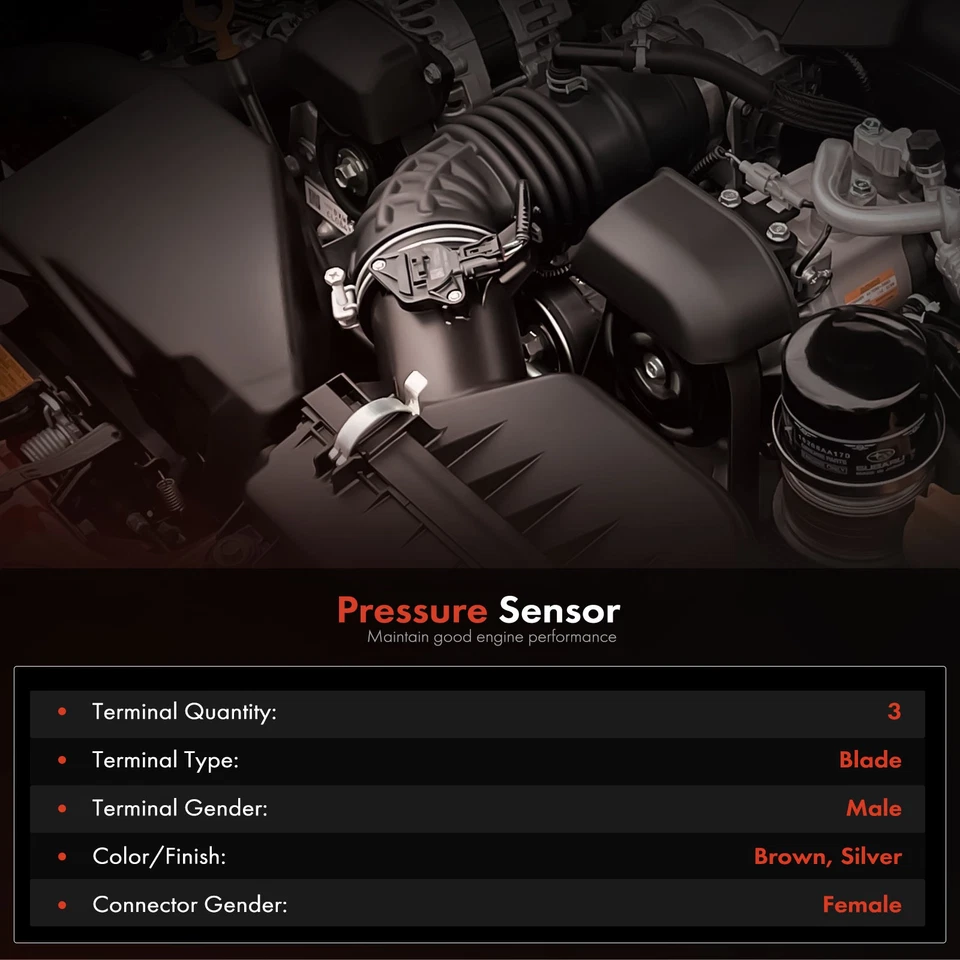 Sensor de alta presión de riel de combustible para Chevrolet W3500 Tiltmaster GMC W3500 delantero Foto 2 de 4