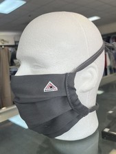 Bulwark FR Face Covering Masks - 5 Pack - HFM2 - Grey - New - NFPA 70E - Cat. 2