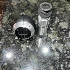 Oem 2001 Audi Tt Mk1 Quattro 6speed Shift Knob 8n Black Leather Manual