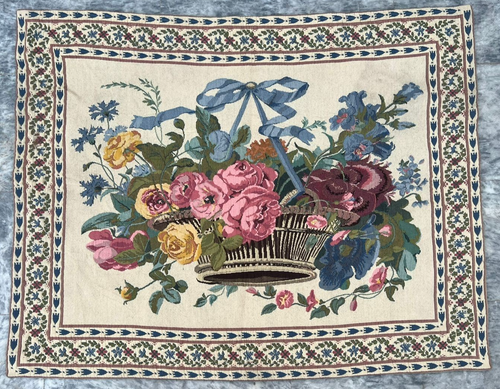 Vintage French Tapestry Wall Hanging Home Decorative Goblins