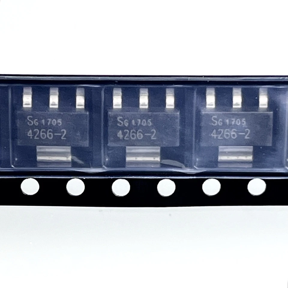 [1x] TLE4266-2G Infineon OPTIREG Regulador de voltaje de baja caída 5V SMD SOT-223-4 Foto 2 de 4