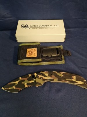 Linton  Messer Tiger Shark IV kein Kershaw Böker Cold Steel Zero Tolerance Crkt