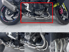 Slip On Exhaust System Header Link Pipe For Suzuki GSXR600 GSXR750 2011-2025