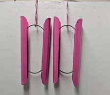 Spring Loaded Tall Boot Shaper Inserts/Hangers Pink   Pre-Owned Excellent